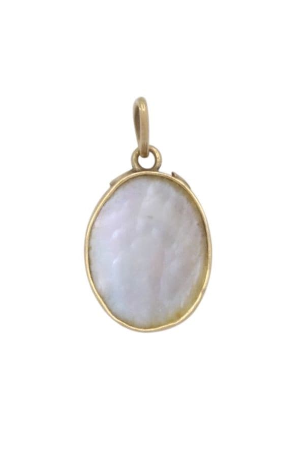 MEDAILLE VIERGE 2 ORS NACRE — vue 3