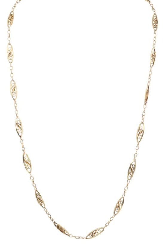 COLLIER FILIGRANE MODERNE — vue 1