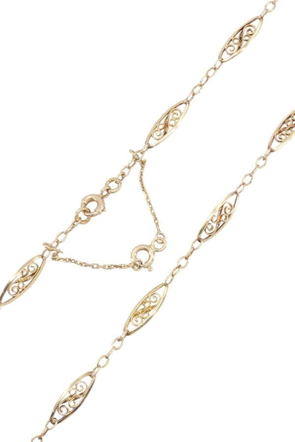 COLLIER FILIGRANE MODERNE — vue 3