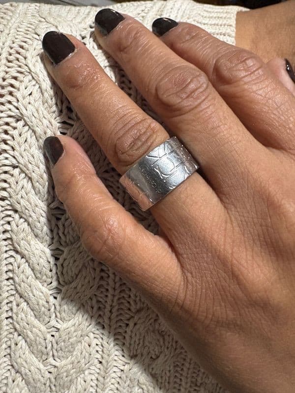 BAGUE CALVIN KLEIN — vue 2