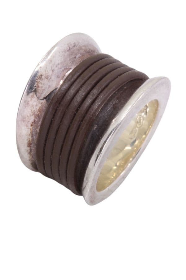 BAGUE BOSS ARGENT — vue 4