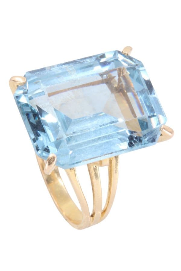 BAGUE COCKTAIL TOPAZE — vue 4