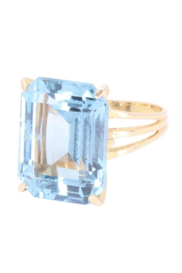 BAGUE COCKTAIL TOPAZE — vue 5