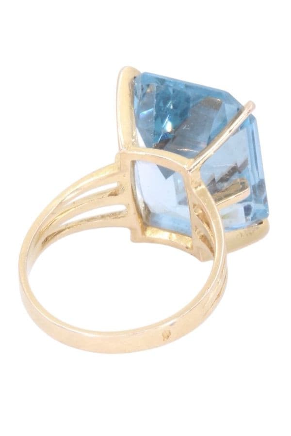 BAGUE COCKTAIL TOPAZE — vue 6