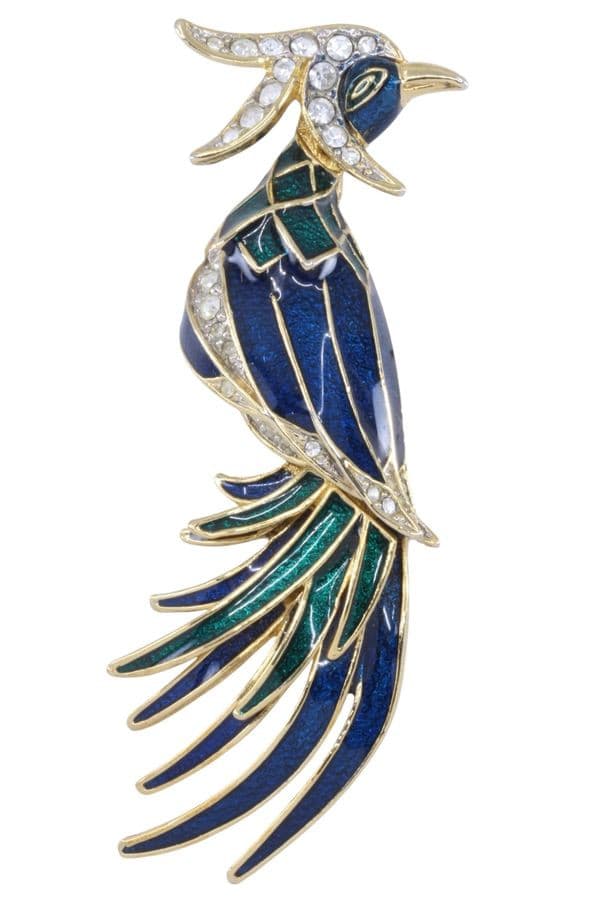 BROCHE FANTAISIE PERROQUET