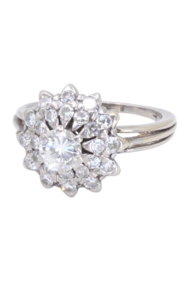 BAGUE FLEUR DIAMANTS — vue 5