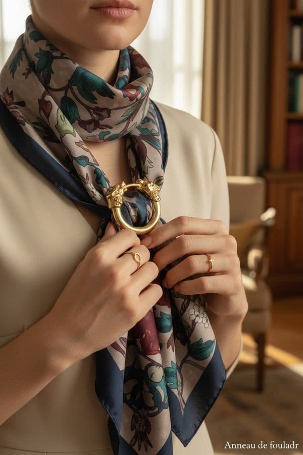 ANNEAU DE FOULARD PANTHÈRES — vue 2