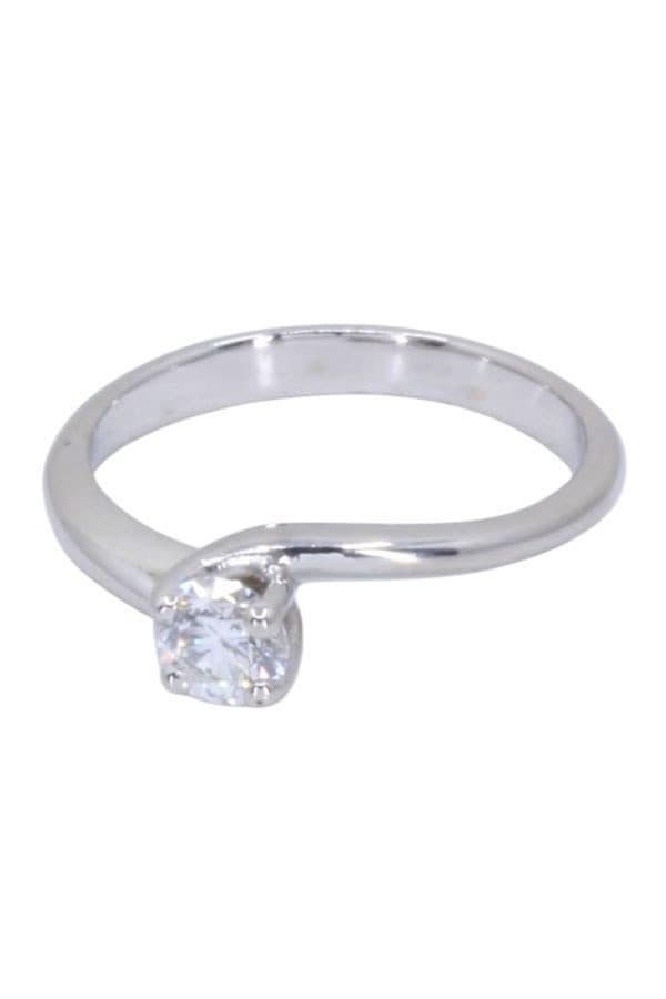 SOLITAIRE DIAMANT 0.35 CARAT — vue 5