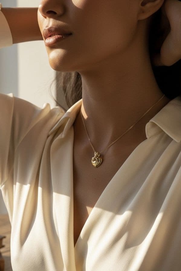PENDENTIF COEUR CHAUMET "LIENS" — vue 2