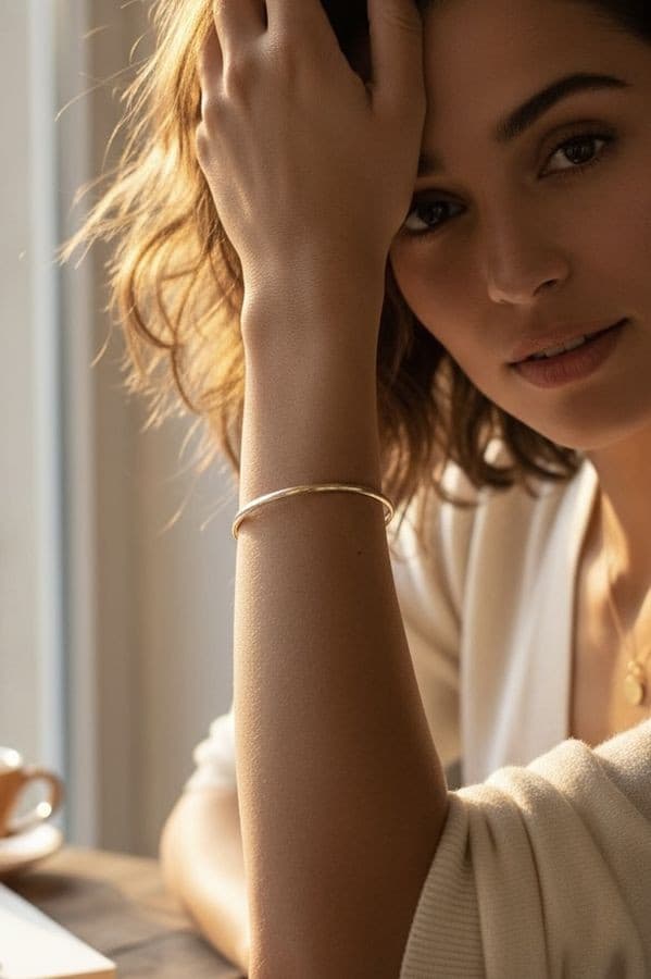 BRACELET JONC RIGIDE — vue 2