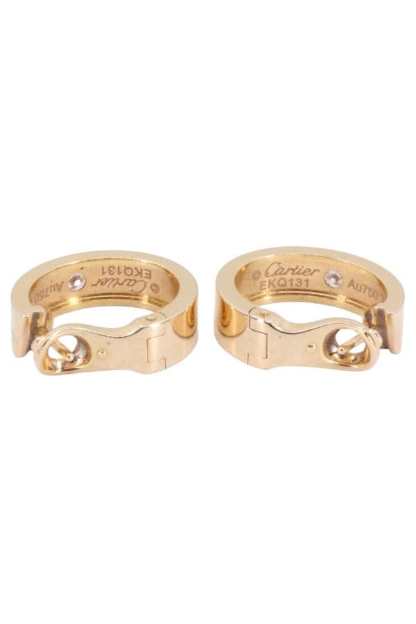 BOUCLES OREILLES CARTIER LOVE DIAMANT — vue 4