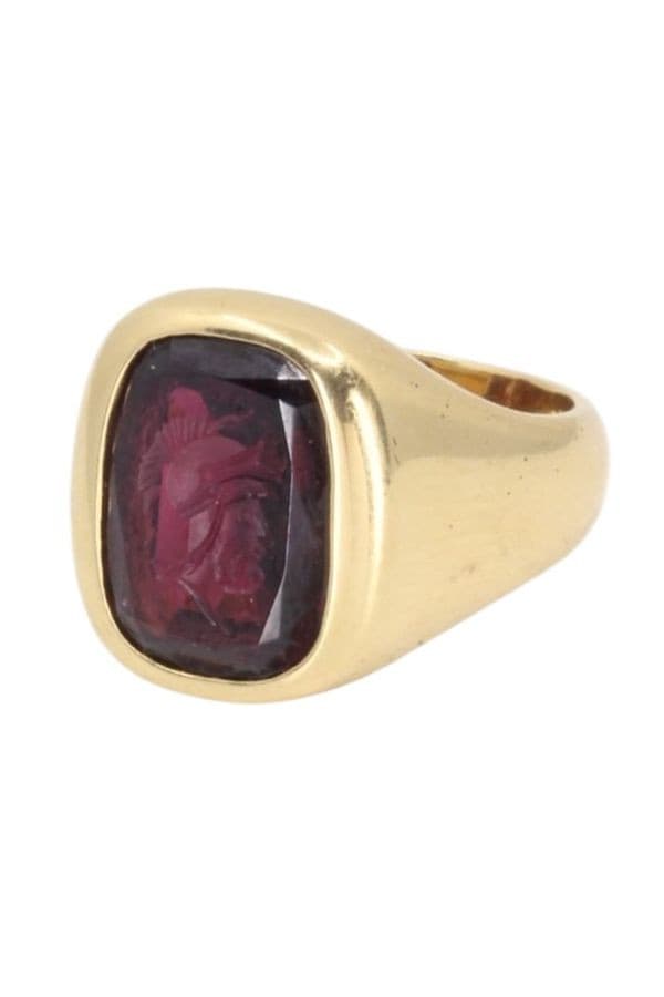 CHEVALIÈRE ANCIENNE INTAILLE — vue 5