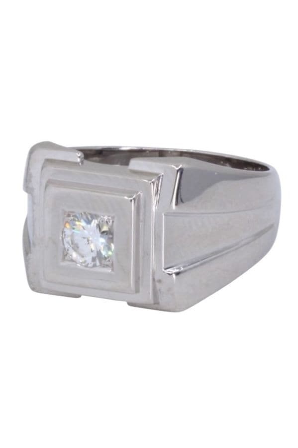 CHEVALIERE MODERNE DIAMANT — vue 5