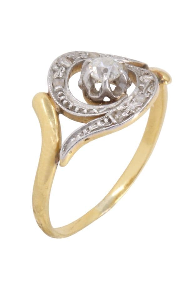 BAGUE TOURBILLON DIAMANTS — vue 4
