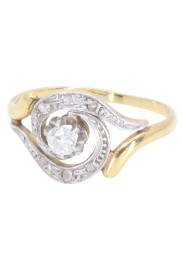 BAGUE TOURBILLON DIAMANTS — vue 5