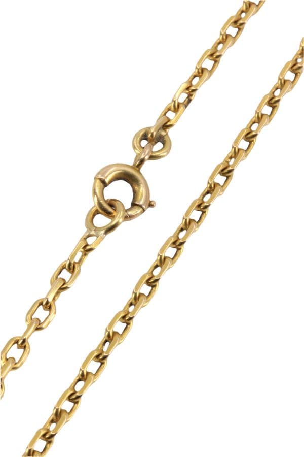 CHAINE MAILLE FORÇAT DIAMANTÉE — vue 3