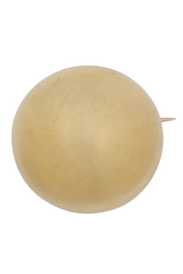 BROCHE DEMI-SPHERE — vue 1
