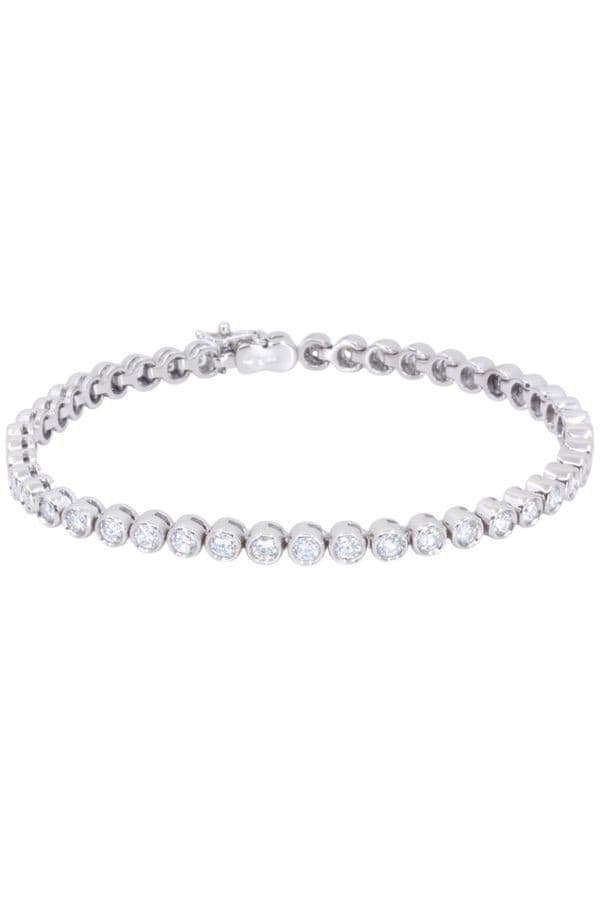 BRACELET LIGNE DIAMANTS