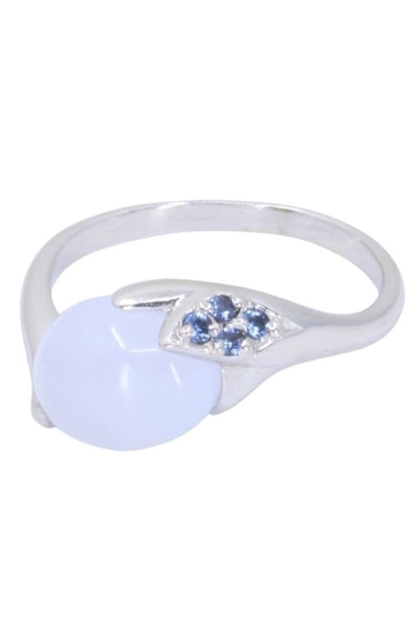 BAGUE PIERRE DE LUNE — vue 5