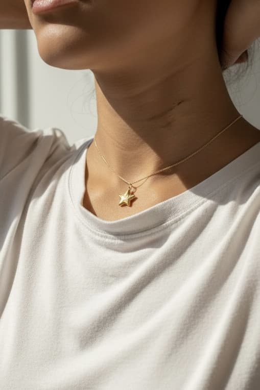 PENDENTIF MODERNE SOLEIL — vue 2