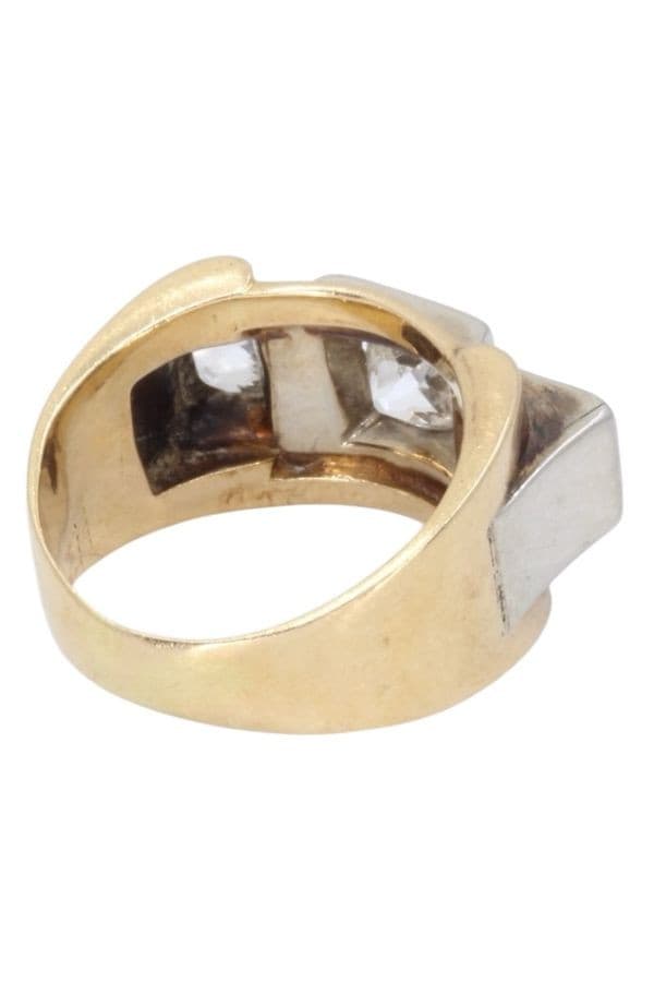 BAGUE TANK DIAMANTS — vue 6