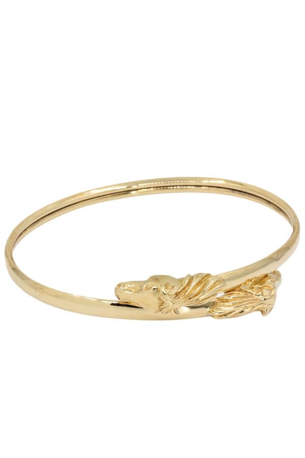 BRACELET JONC CHEVAUX — vue 1