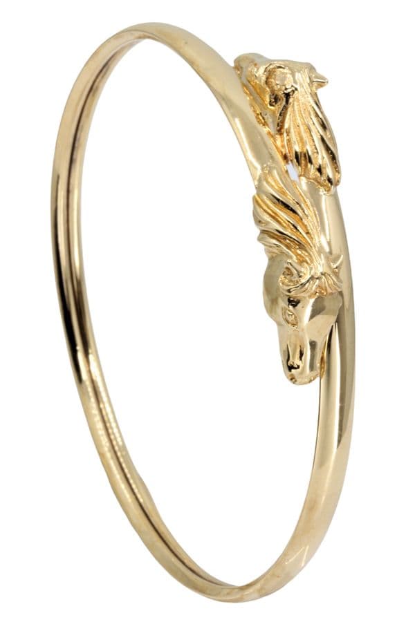 BRACELET JONC CHEVAUX — vue 3