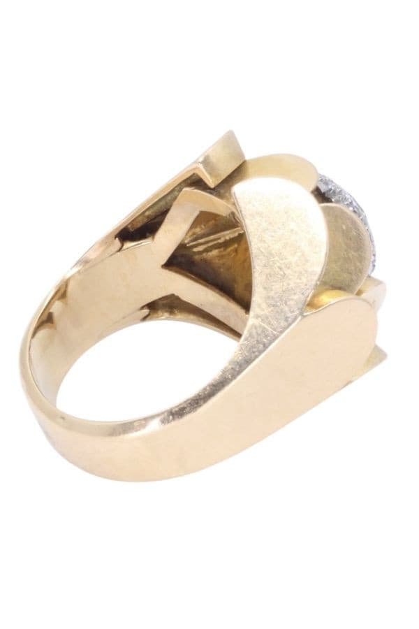 BAGUE DIAMANTS 1950' — vue 6