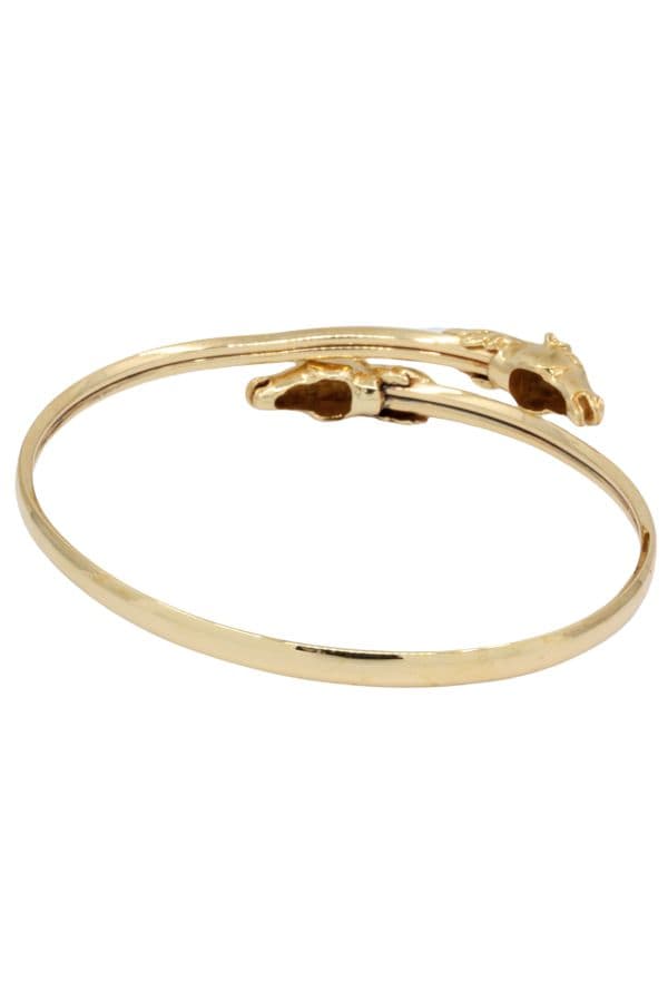 BRACELET JONC CHEVAUX — vue 4