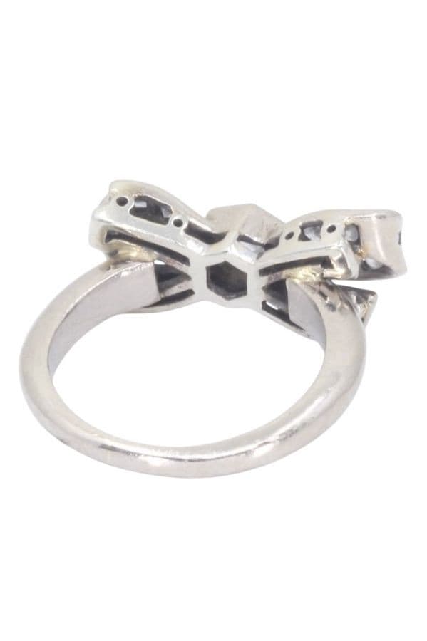 BAGUE NOEUD DIAMANTS — vue 6