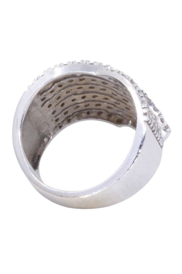 BAGUE PAVAGE DIAMANTS — vue 5
