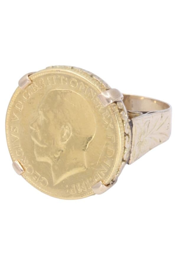 BAGUE PIÈCE SOUVERAIN — vue 5
