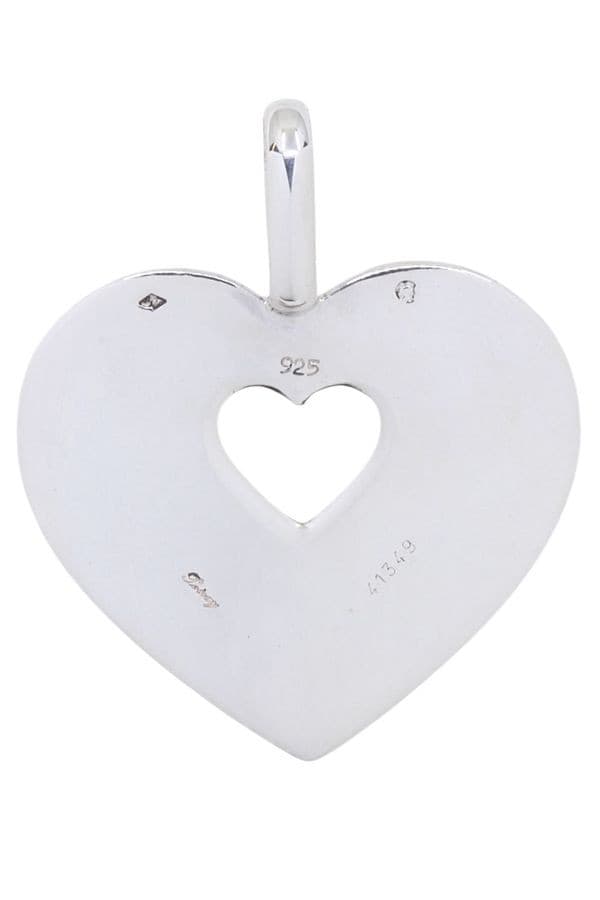 PENDENTIF COEUR POIRAY ARGENT — vue 3