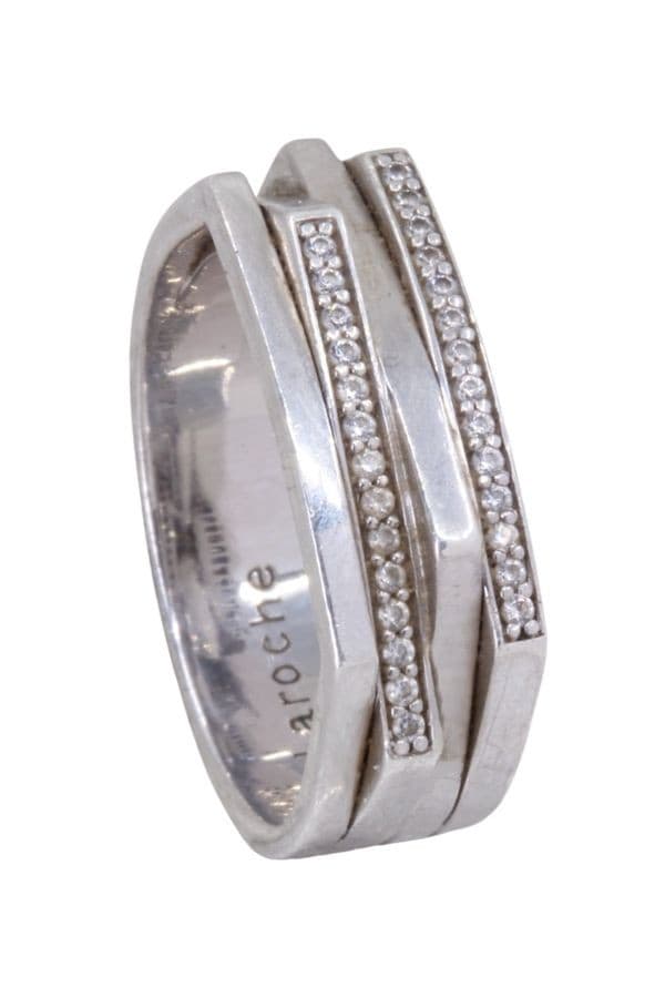 BAGUE GUY LAROCHE ARGENT — vue 4