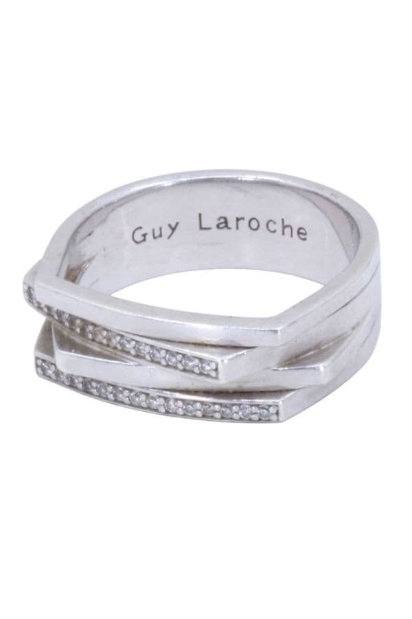 BAGUE GUY LAROCHE ARGENT — vue 5