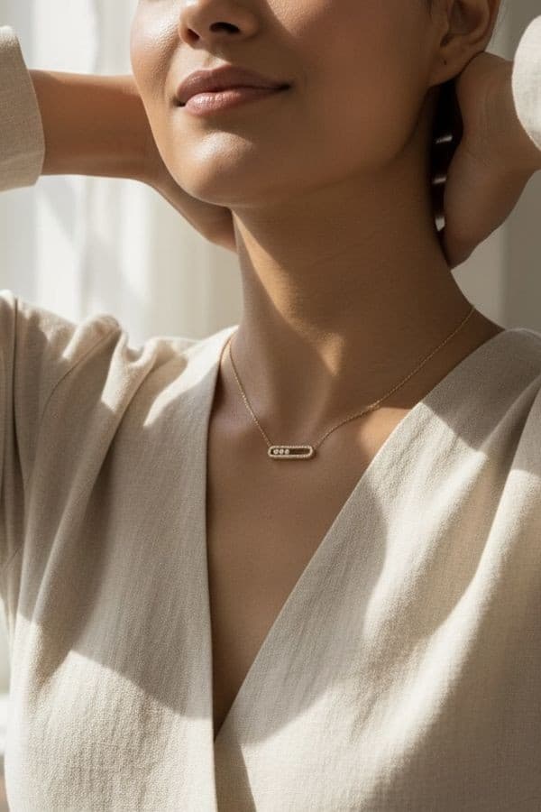 COLLIER MESSIKA PAVÉ MOVE — vue 2