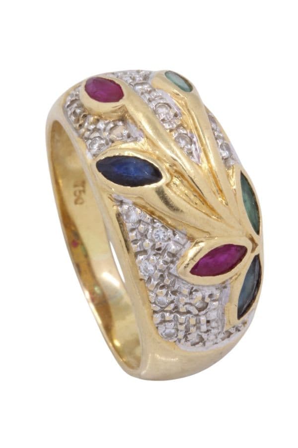 BAGUE JONC TUTTI FRUTTI — vue 6