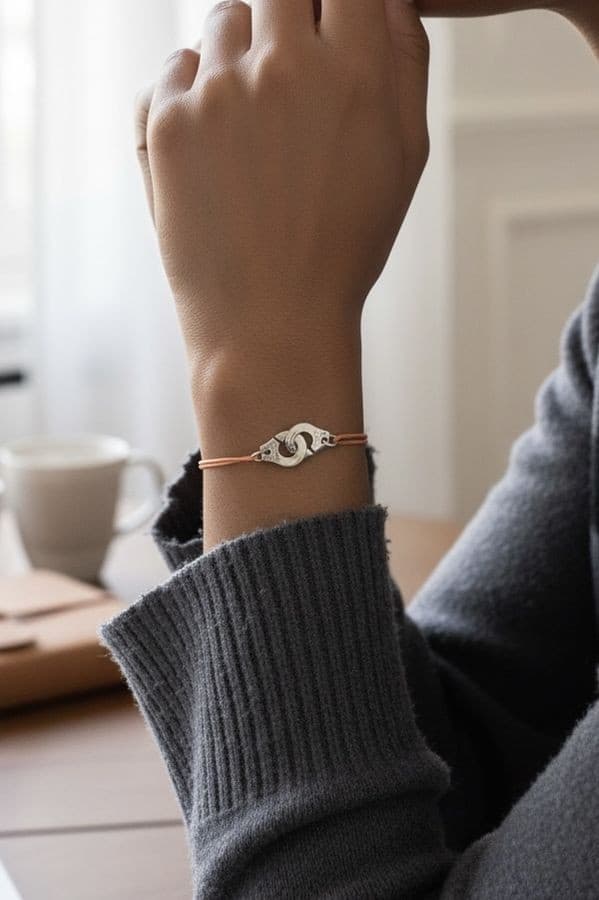 BRACELET CORDON DINH VAN MENOTTES R12 — vue 2
