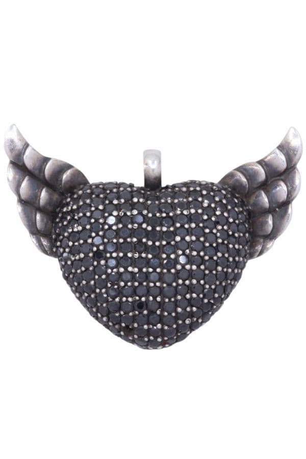 PENDENTIF THOMAS SABO COEUR AILÉ — vue 1