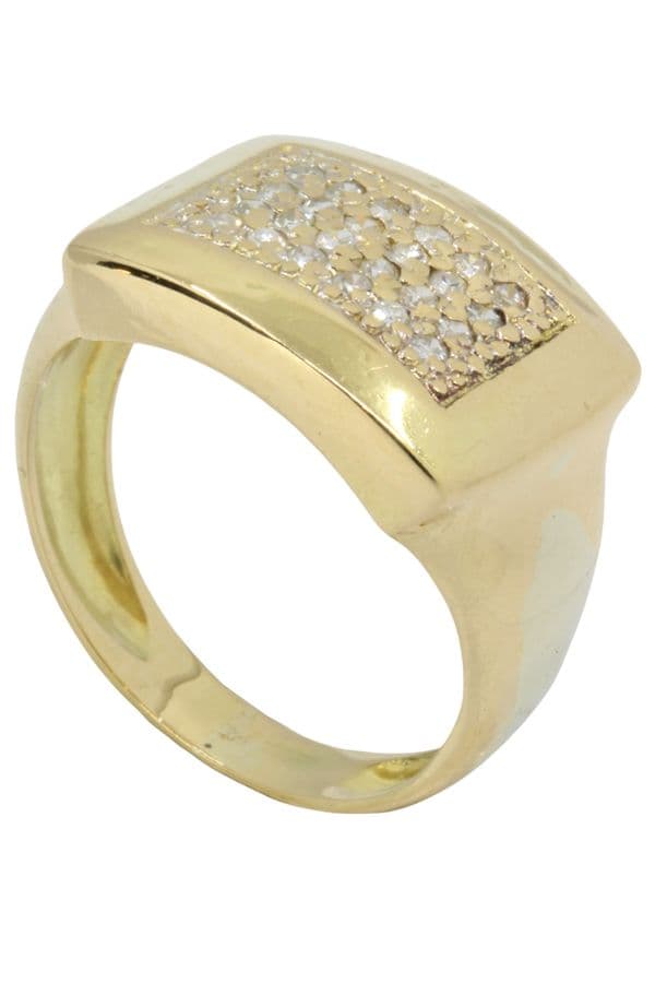 BAGUE PAVAGE DIAMANTS — vue 5