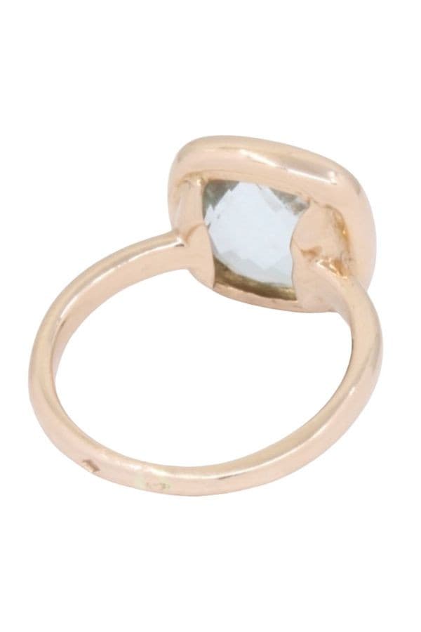 BAGUE MODERNE AIGUE-MARINE — vue 6