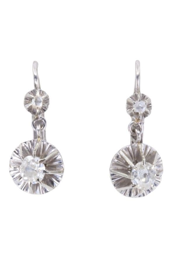 DORMEUSES ANCIENNES DIAMANTS