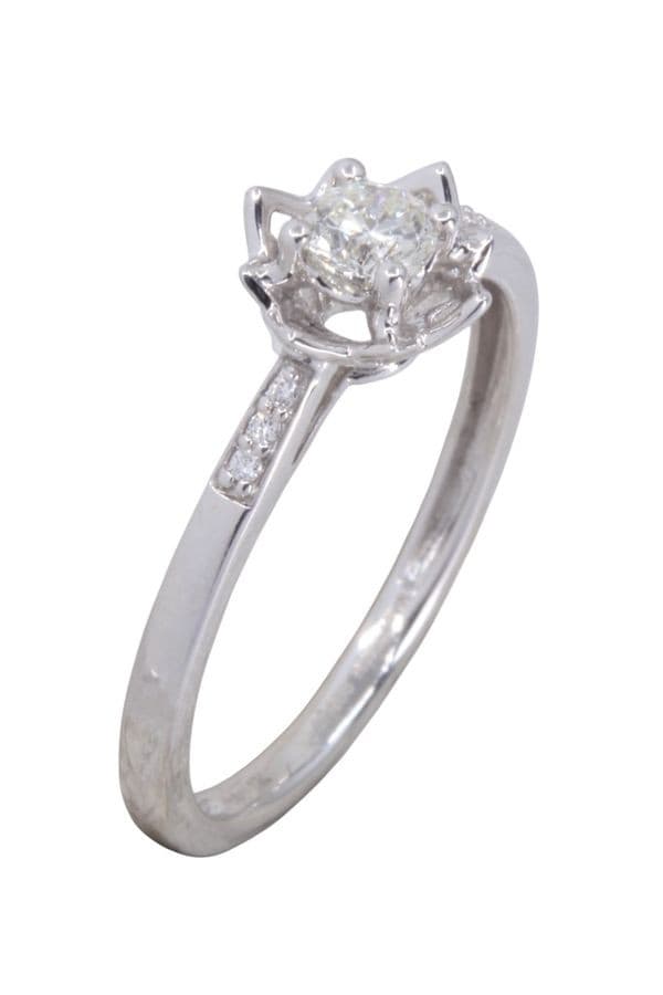 SOLITAIRE MAUBOUSSIN "MA REINE D'AMOUR N°2" — vue 3