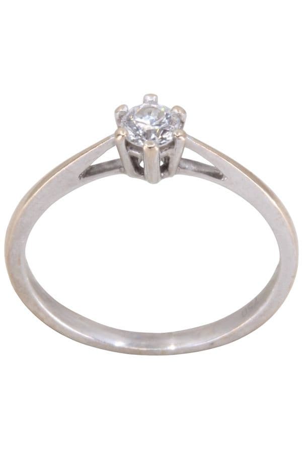 SOLITAIRE DIAMANT 0.20 CARAT — vue 1