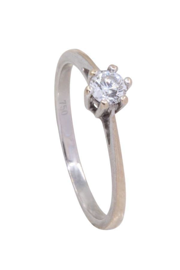 SOLITAIRE DIAMANT 0.20 CARAT — vue 4