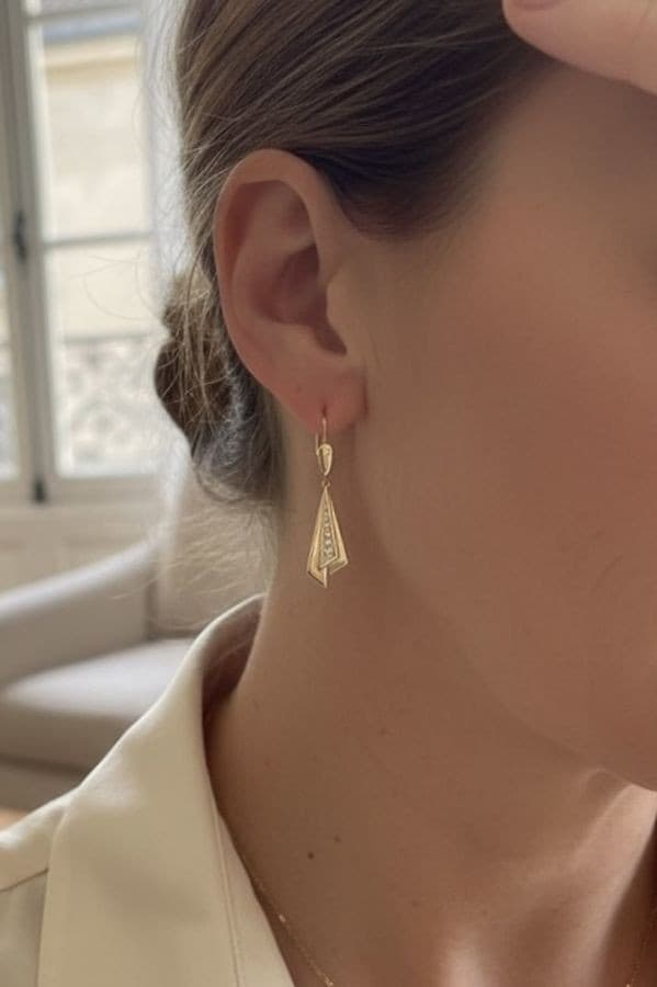BOUCLES D'OREILLES 2ORS — vue 2