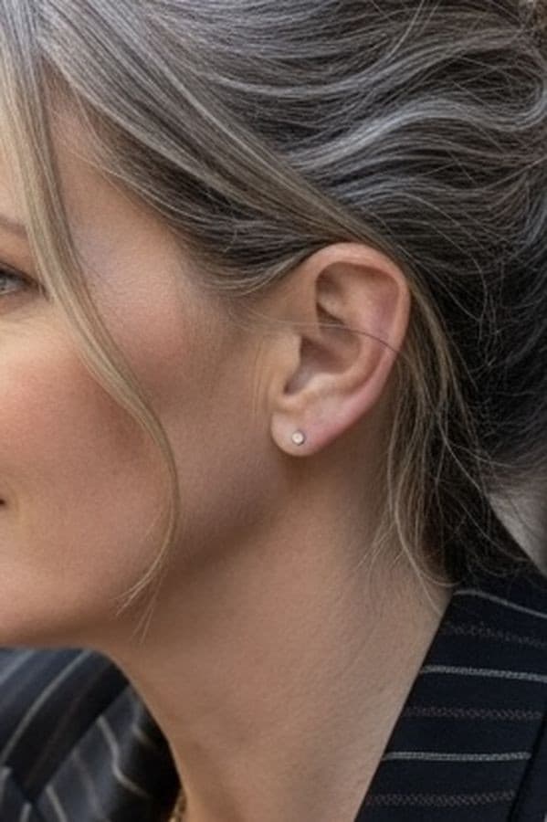 CLOUS MODERNES DIAMANTS — vue 2