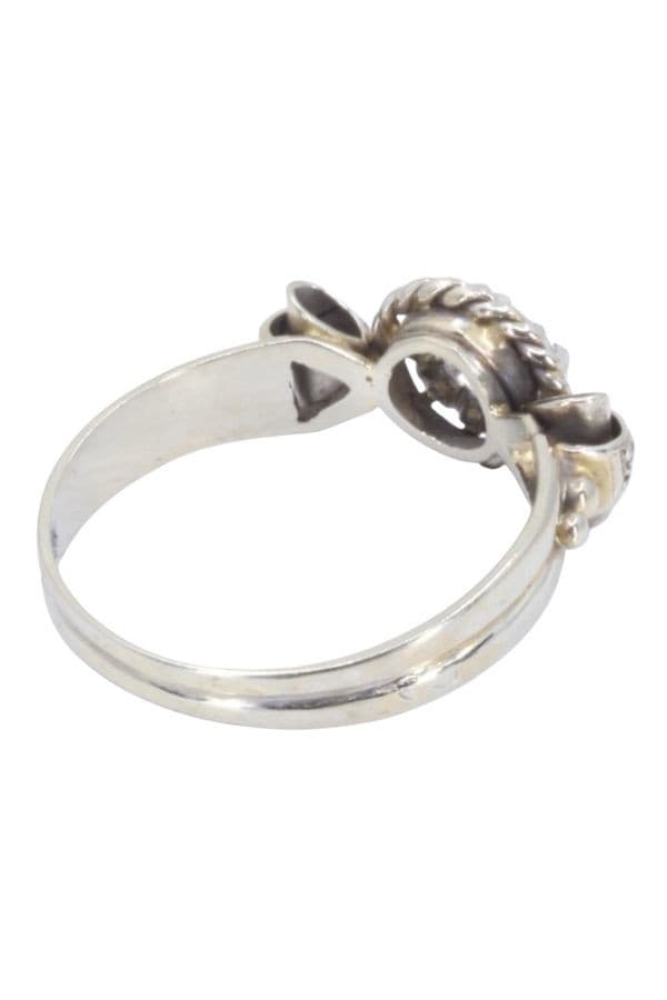 BAGUE ANCIENNE DIAMANTS — vue 5