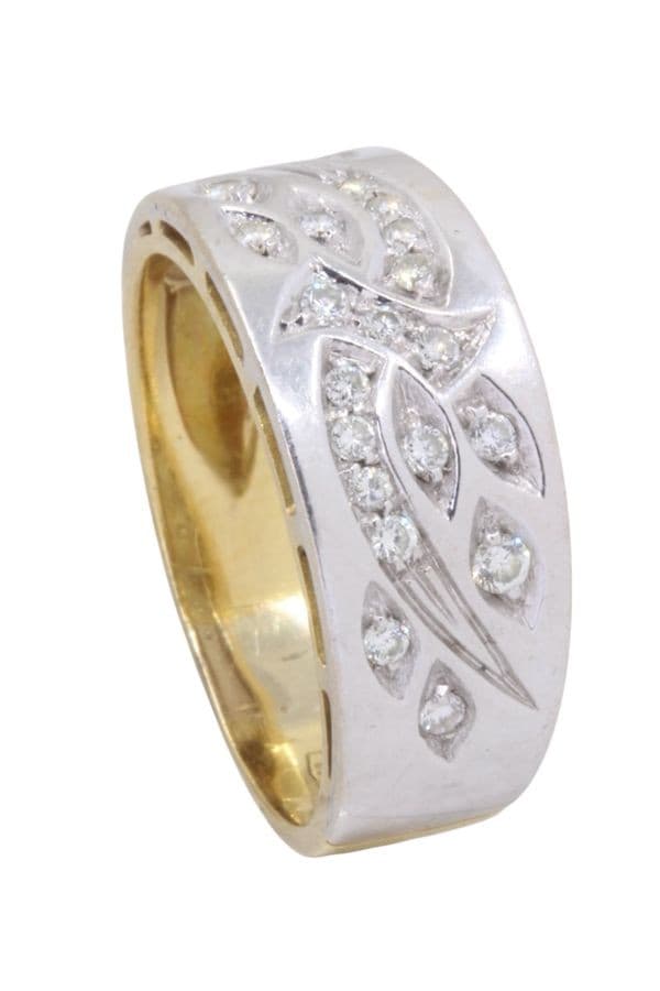 BAGUE DIAMANTS 2ORS — vue 4