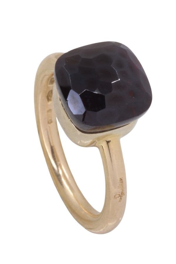 BAGUE POMELLATO NUDO GRENAT — vue 4
